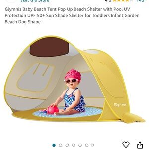 Baby Beach Pop Up Tent